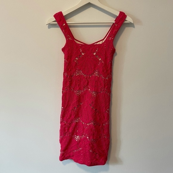 Free People Intimately Crochet Bodycon Dress - Picture 5 of 11
